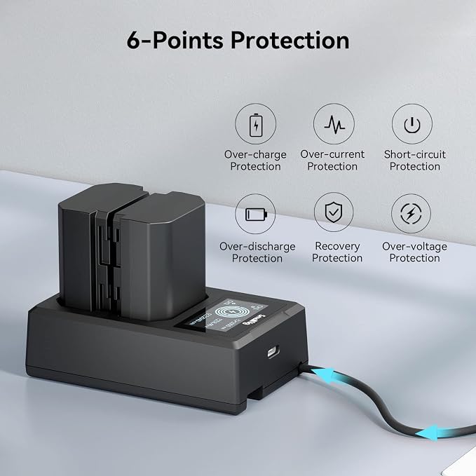 SmallRig Replacement Camera Battery Charger Set - Image 4