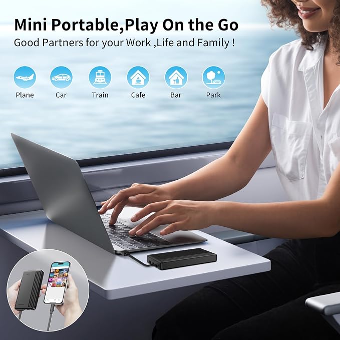 ySky 1TB External Hard Drive for iPhone iPad MacBook Windows Computer, Portable - Image 7