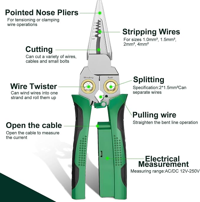 GADO Pro 8-in-1 Wire Stripper/Cutter - Image 3