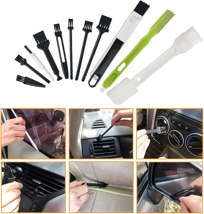 Computer Cleaning Kit, 19 in 1 Multi-Purpose Brushes Anti Static Brushes Clothes - Image 3