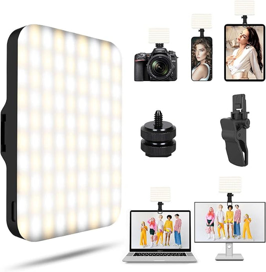 Selfie Light - BANSINE USB-Rechargeable LED Phone Light - Portable Photo Light by BANSINE