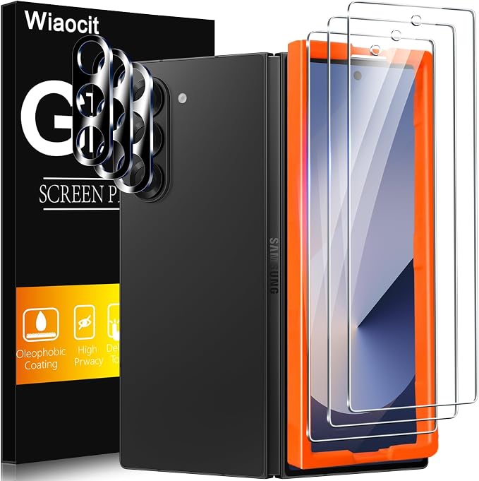 Wiaocit 3 Pack Tempered Glass Screen Protector by Wiaocit