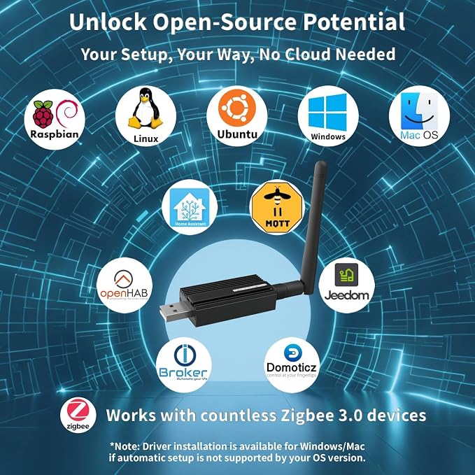 Zigbee 3.0 USB Dongle Plus-E | Universal Zigbee Coordinator, EFR32MG21 Chip | - Image 6