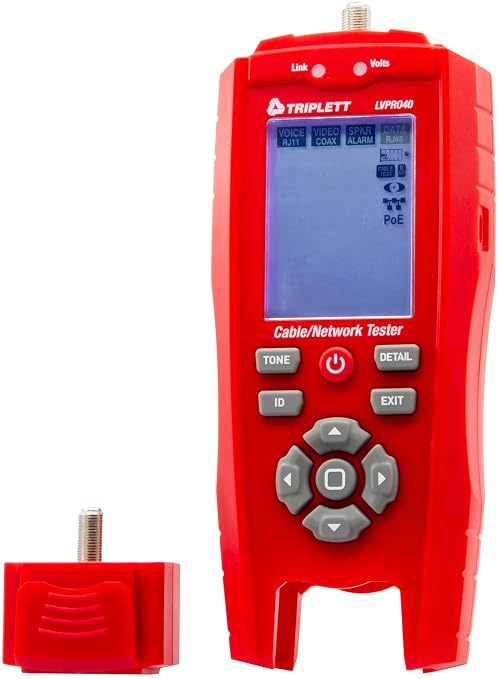 Triplett LVPRO40 10Gb Multifunctional Low Voltage Cable/Network Tester - Image 5