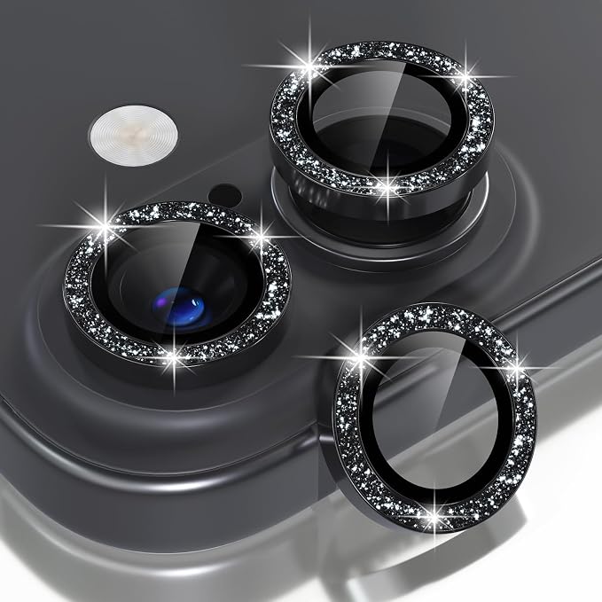 Choiche Compatible for iPhone 16 /iPhone 16 Plus Camera Lens Protector Bling by Choiche