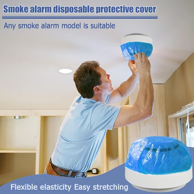 40 PCS Dxmimer Smoke Detector Cover Fire Alarm Cover, Thickened Elastic Plastic - Image 2