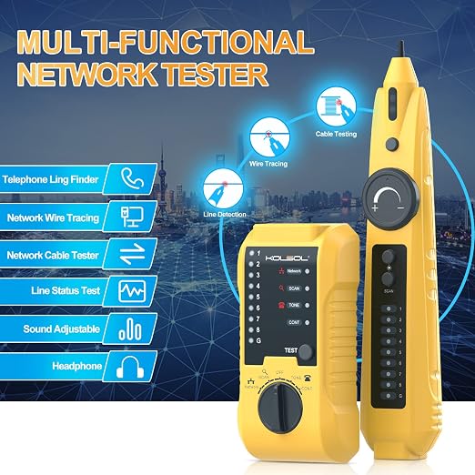 Network Cable Tester, Ethernet Wire Tracer - Image 2