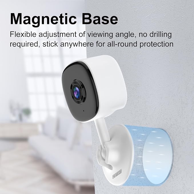 EVERSECU 2K Magnetic Security Camera - Image 4