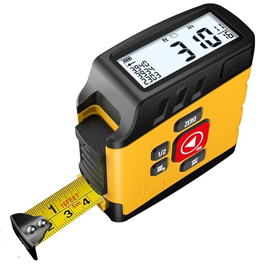 Digital Tape Measure 16 Ft by ACPOTELBRAND