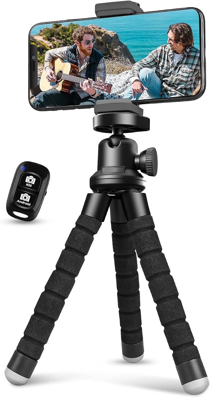Aureday Phone Tripod, Flexible Tripod by Aureday
