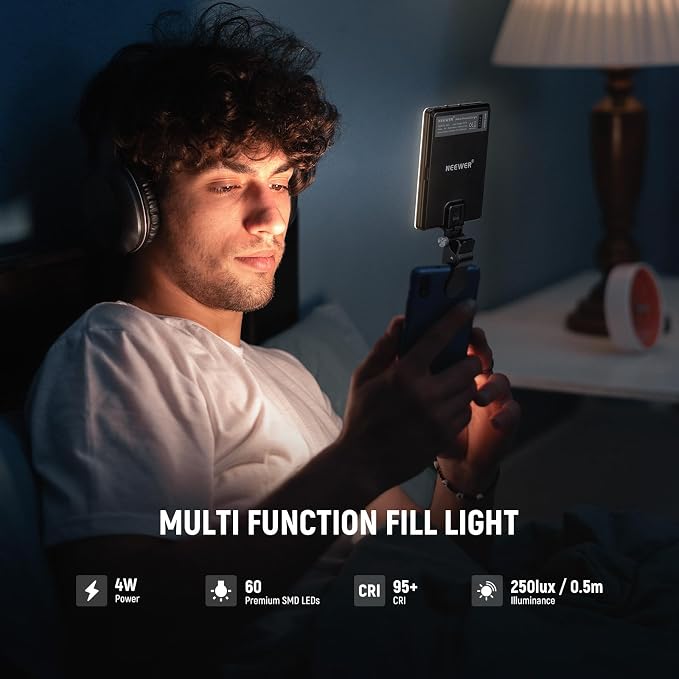 NEEWER Basics NL-60AI Selfie Light - Image 4