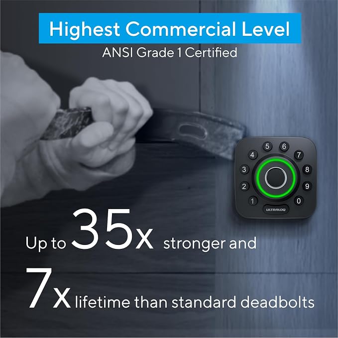 ULTRALOQ U-Bolt Pro WiFi Smart Lock - Image 8