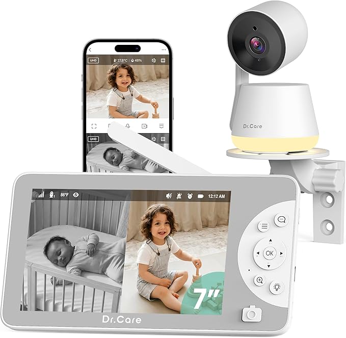 Dr.Care LumiView Max Smart WiFi Baby Monitor by DrCare