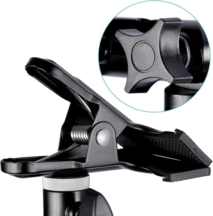 Neewer 2 PCS Photo Studio Heavy Duty Metal Clamp Holder - Image 6