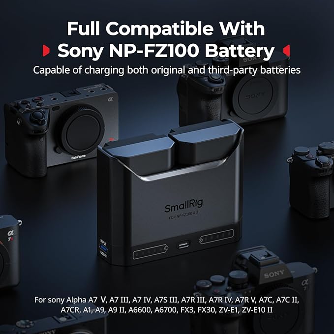SMALLRIG NP-FZ100 Camera Battery Set - Image 5