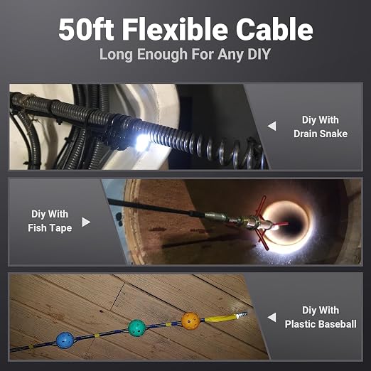 Teslong 50FT USB-C Borescope Inspection Camera - Image 5
