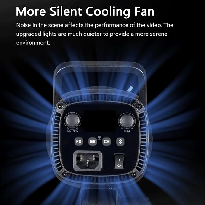 Godox SL60IID LED Video Light Kit, 70W x2 Daylight Continuous Lighting - Image 6