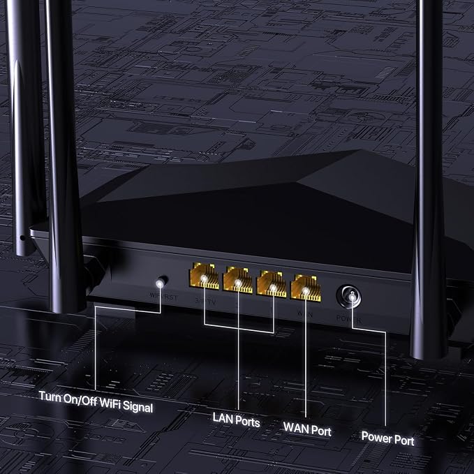 Tenda AC1200 Smart WiFi Router, High Speed Dual Band Wireless Internet Router - Image 6