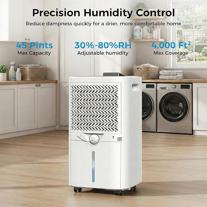 4000 Sq.Ft Dehumidifier for Basement - Image 2