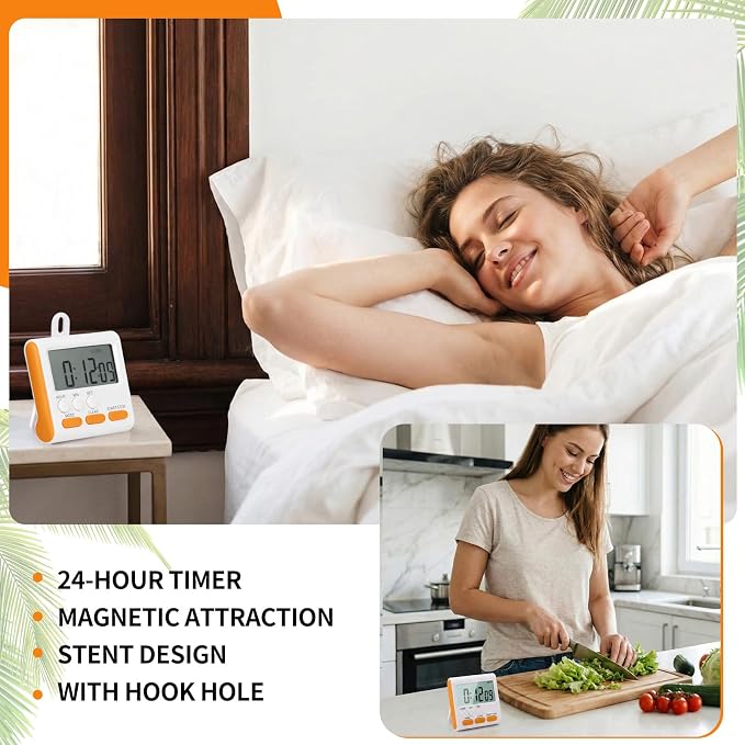 Mudder 3 Pack Digital Kitchen Timer - Image 6