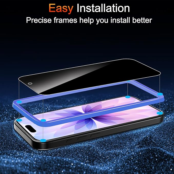 TZGZT 3 Pack Privacy Screen Protectors - Image 4