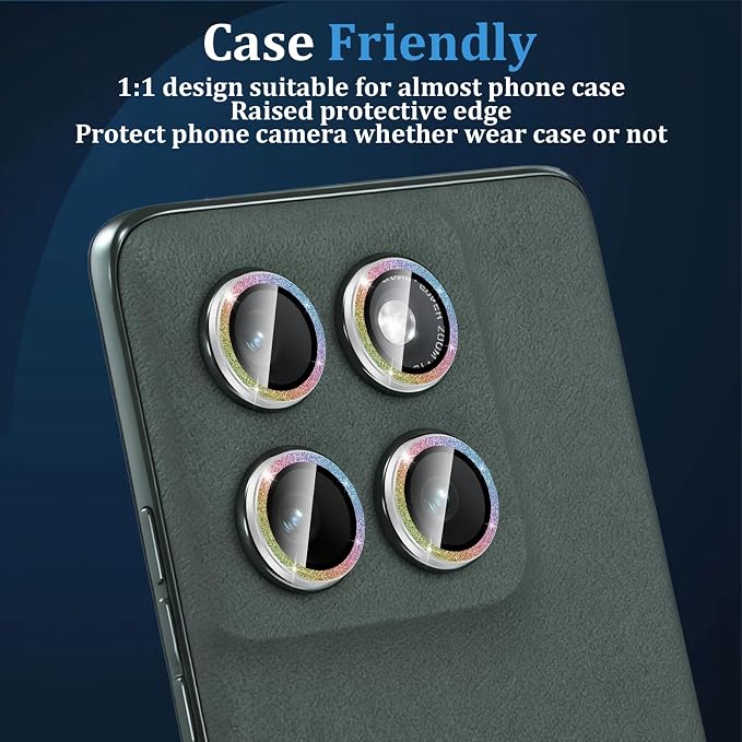 Compatible with Motorola Moto Edge 2026 Camera Lens Protector, Individual Bling - Image 3