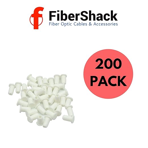 Fibershack - LC Fiber Optic Dust Caps. 200 x 1.25mm LC Fiber Dust Caps in a - Image 4