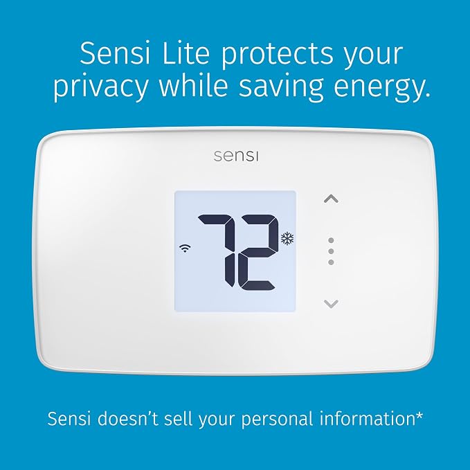 Sensi Lite Smart Thermostat, Programmable, Easy DIY, Works - Image 6