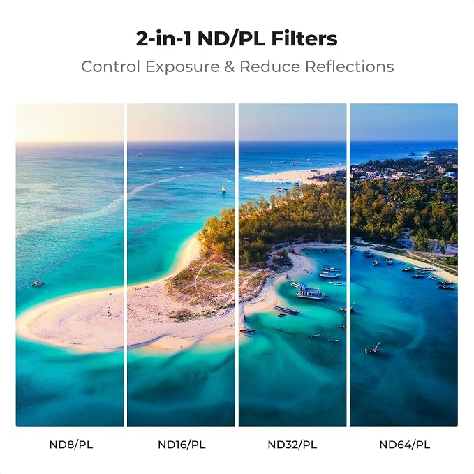 K&F CONCEPT Upgrade ND/PL Filter Sets Compatible - Image 3