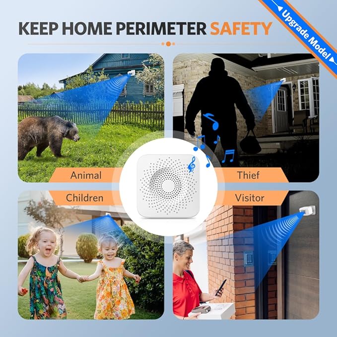 Driveway Alarms Wireless Outside Weatherproof - Image 3