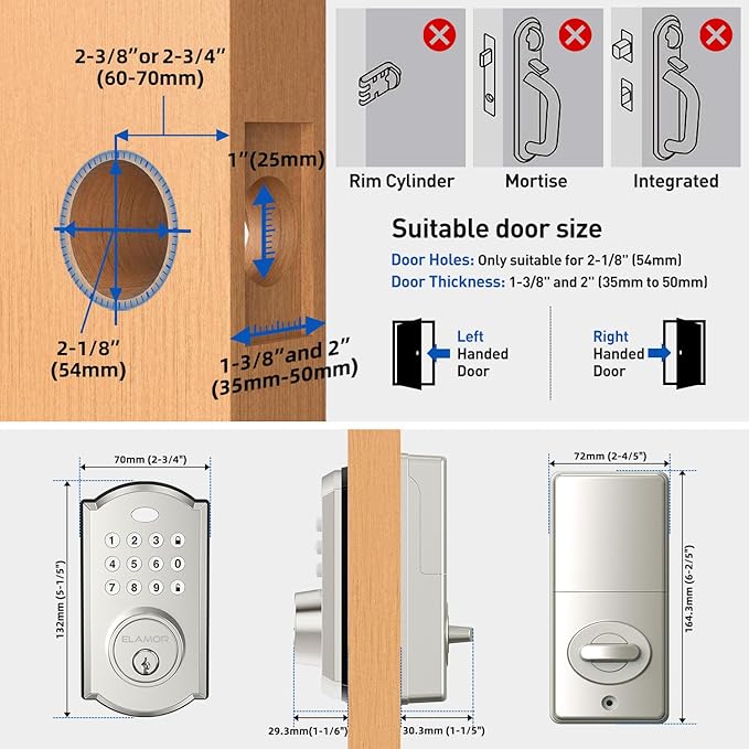Keyless Entry Door Lock - Image 4