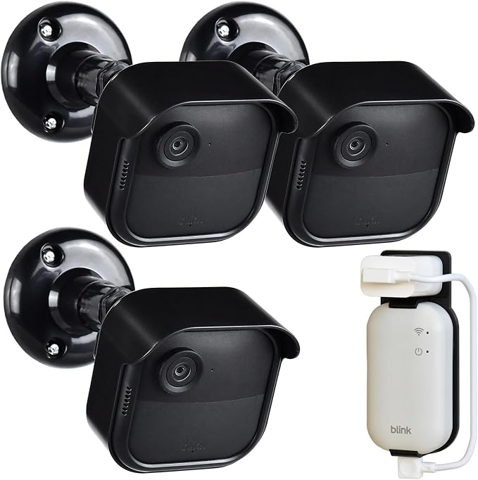 All New Blink Outdoor 4/2K+ Camera Mounting Brackets, 3 Pack Weatherproof by Unknown