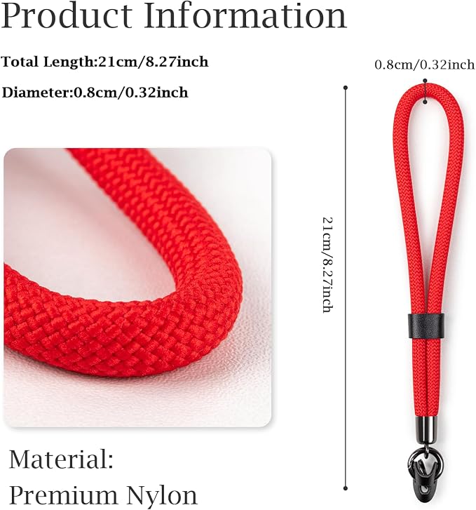 VOVMOEYA Camera Wrist Strap Rope, Camera Hand Strap Compatible - Image 2
