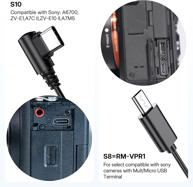 for Sony Camera Rechargeable Remote Shutter Release - Image 7