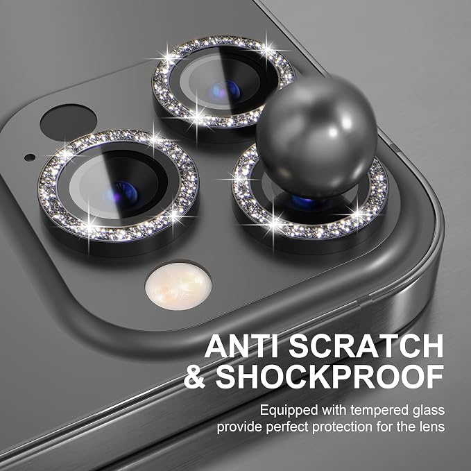 Choiche Compatible for iPhone 13 Pro/iPhone 13 Pro Max Camera Lens Protector - Image 3