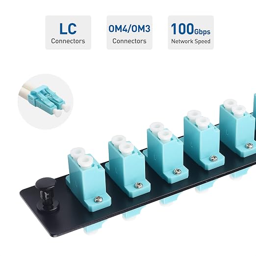 Cable Matters 12 Fibers OM4/OM3 Multimode Patch Panel - Image 3