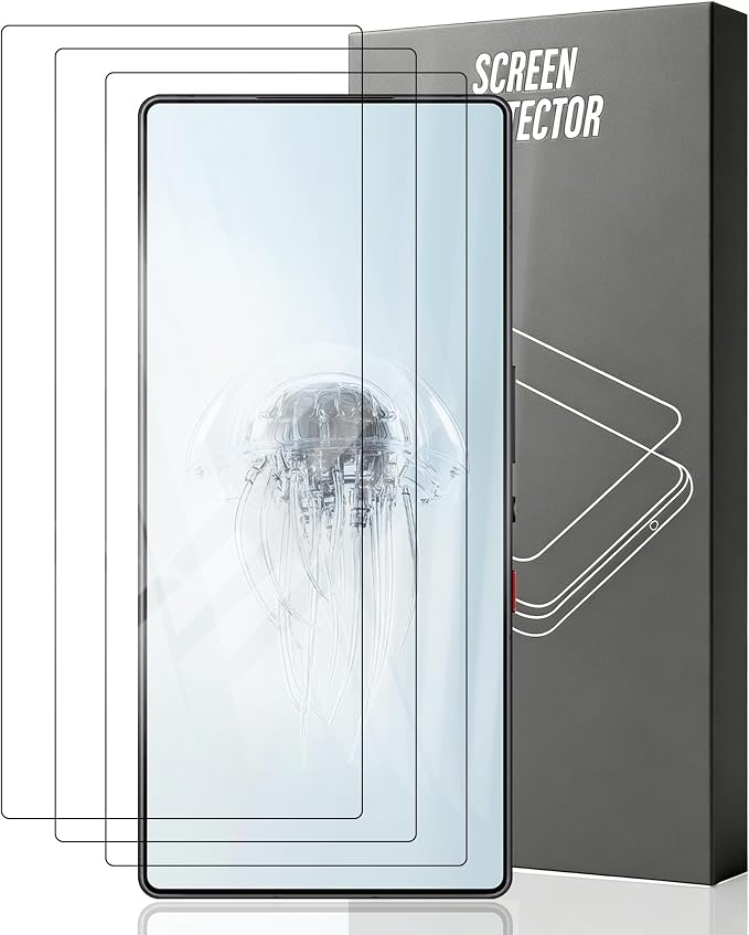3 Pack Compatible with Nubia Red Magic 10 Pro/10 Pro+ screen protector Tempered by Unknown