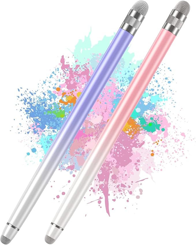 Bopomofo 2PCS Stylus Pens for Touch Screens, Stylus Pen for iPhone/iPad/Tablet by Bopomofo