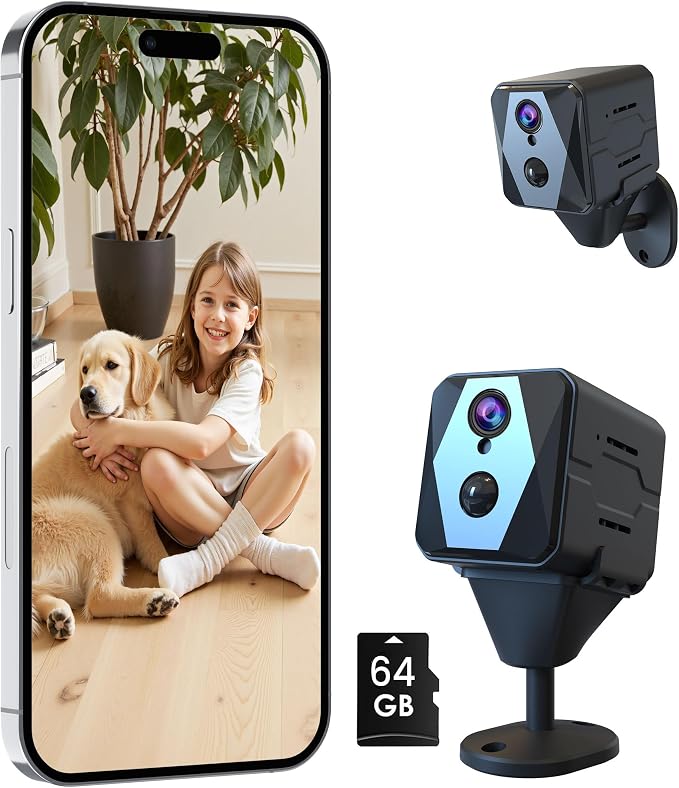 vebiliki Security Camera, 4K WiFi Camera by vebiliki