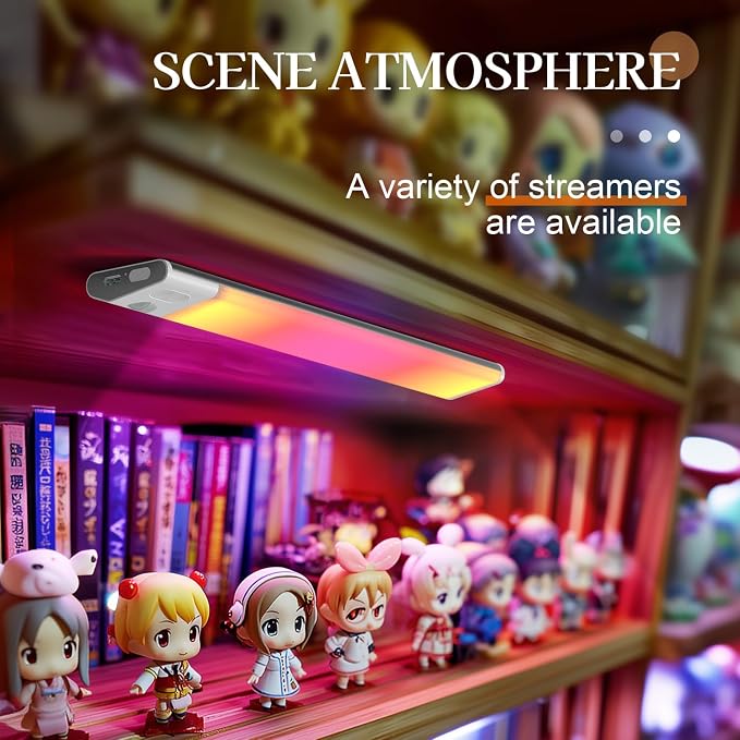 Rechargeable LED Night Light, 11.8" Motion Sensor Under Cabinet Light - Image 5