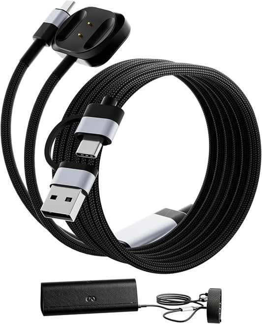 Magnetic Charger for Meta Ray-Ban Display Glasses, TanReginal 2-in-1 by TakeControlRuletheGame