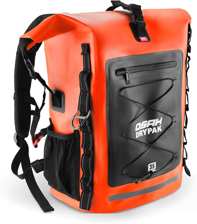 OSAH DRYPAK Waterproof Backpack Dry Bag 35L/55L/85L – Heavy Duty Roll-Top by OSAHDRYPAK