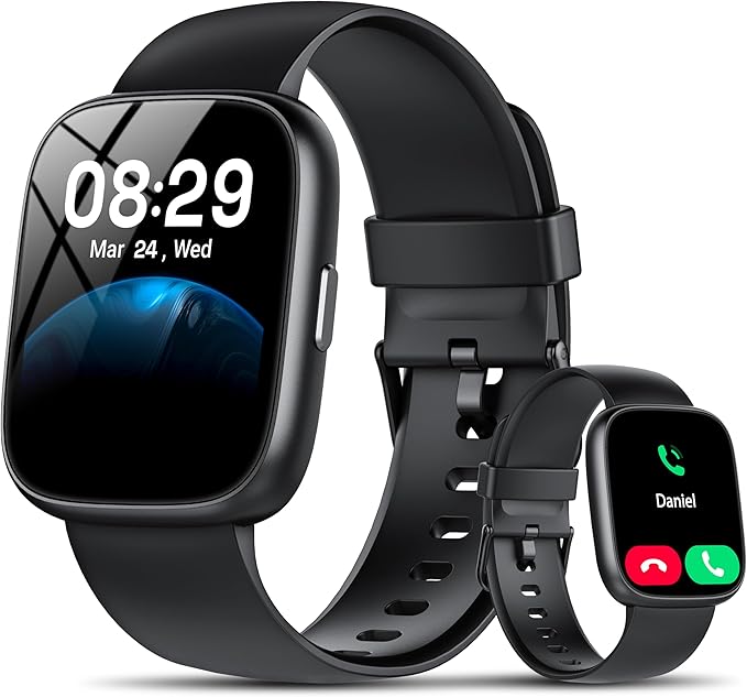 Smart Watch with Alexa Built-in, 1.83" HD Touchscreen Fitness Tracker with by Cillso