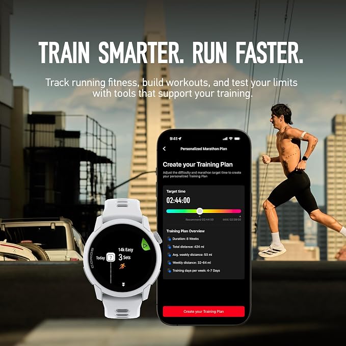 COROS PACE 4 Ultralight Sport GPS Watch, 1.2" AMOLED Touchscreen, 19 Days of - Image 6