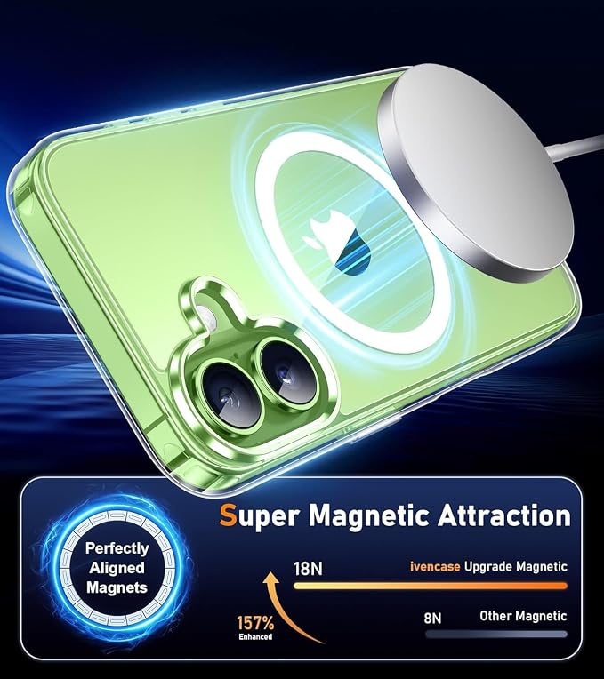 for iPhone 17 Case Clear, Magnetic iPhone17 Case - Image 4