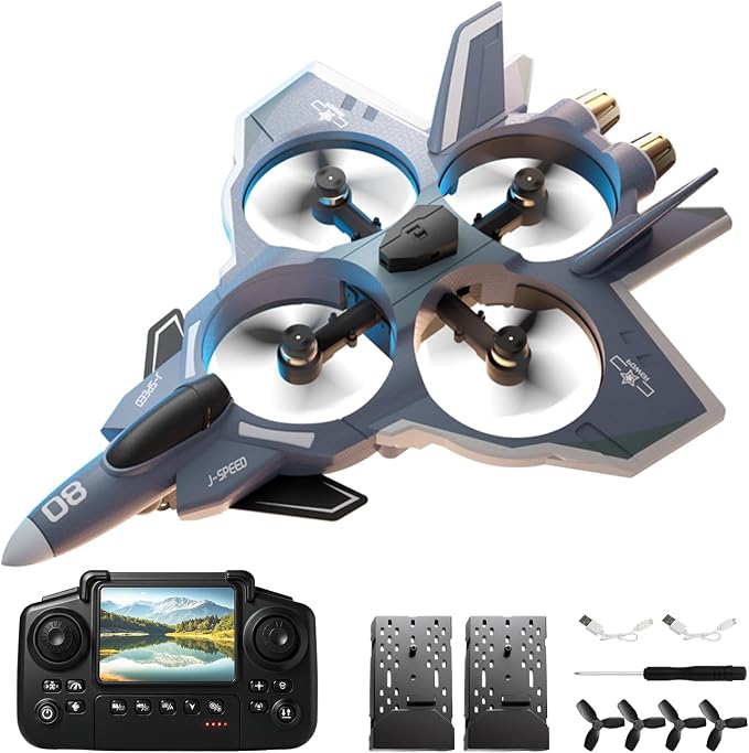 Snugzy RC Plane with Camera Brushless Remote Control with Screen 360° Flip by Unknown