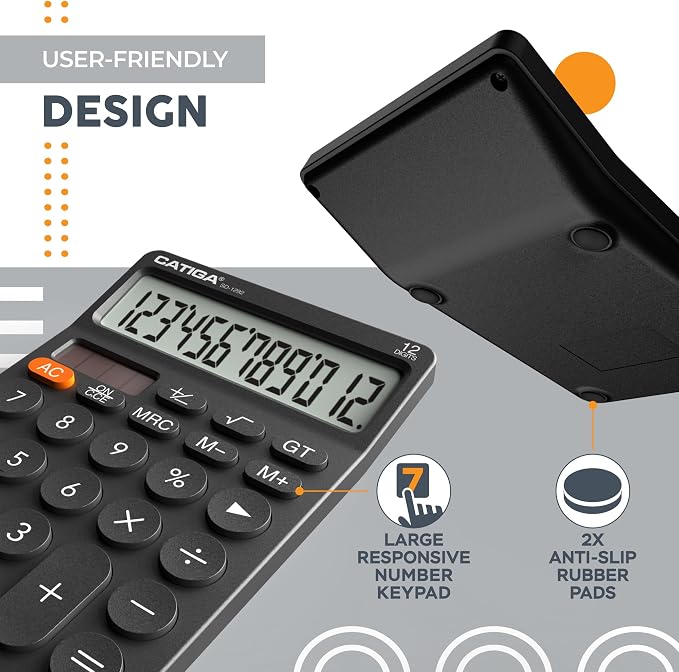 CATIGA 12 Digit Desktop Calculator - Image 5