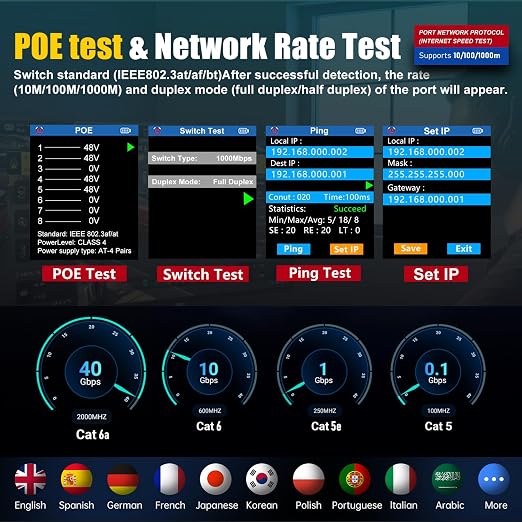 NF-8506 Network Cable Tester - Image 6