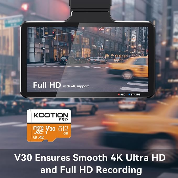 KOOTION 512GB Micro SD Card Up to 170MB/s, microSDXC UHS-I Memory Card - Image 5