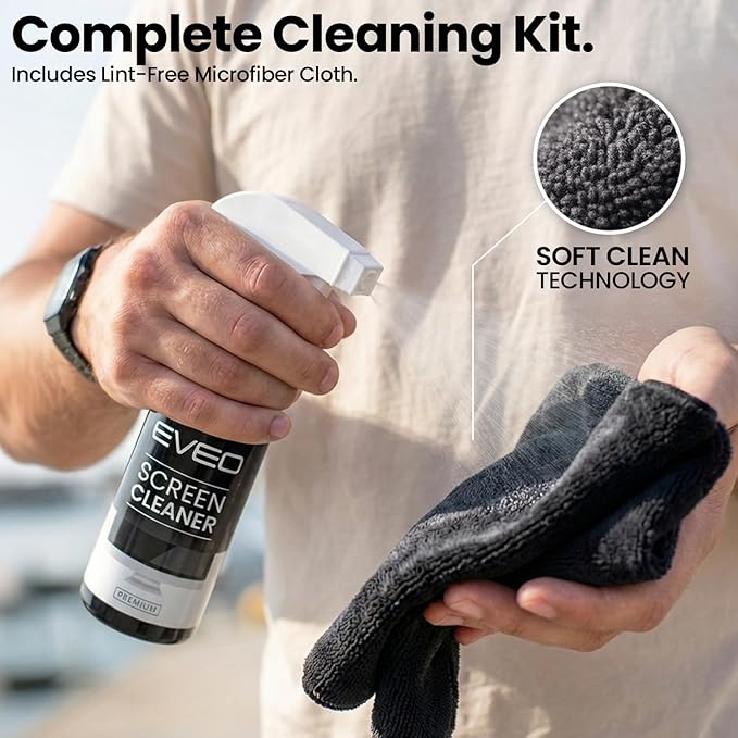 EVEO® Screen Cleaner Spray Kit TV Screen Cleaner - Image 4